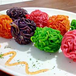 Bola - bola daging Indomie Rainbow